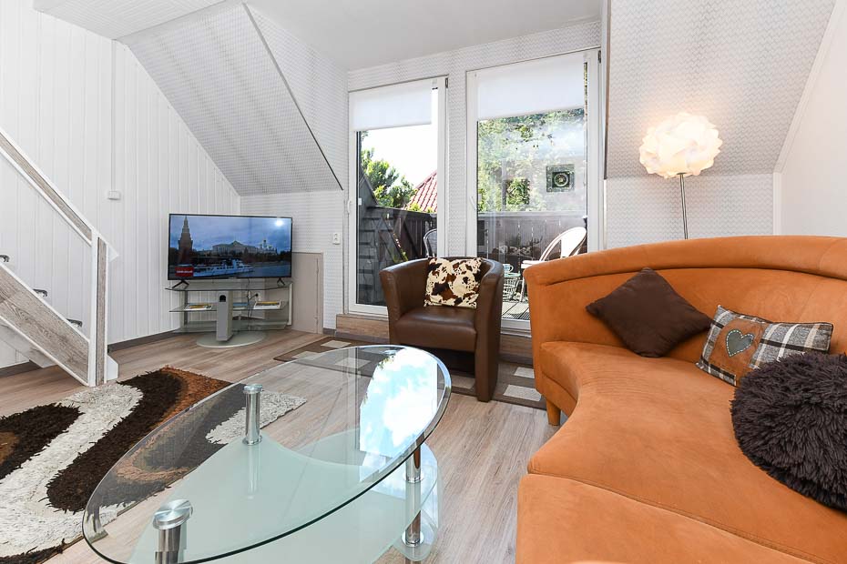 Ferienwohnung „Ankerplatz“ - Wohnzimmer