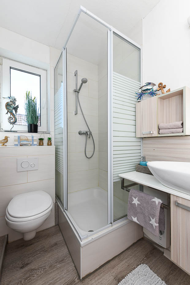 Ferienwohnung „Heimathafen“ - Badezimmer