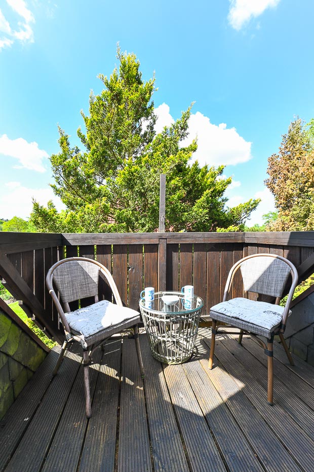 Ferienwohnung „Heimathafen“ - Balkon