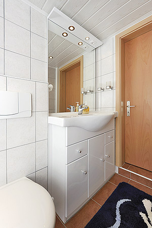 Ferienwohnung - Badezimmer