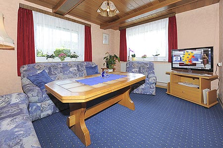 Ferienwohnung - Wohnzimmer