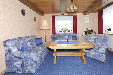 Ferienwohnung - Wohnzimmer