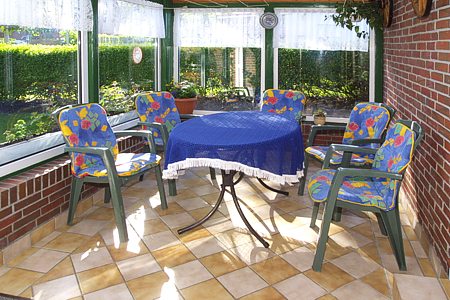 Ferienwohnung - Wintergarten