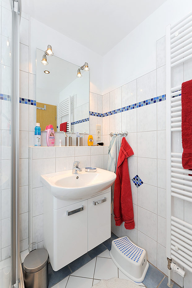 Ferienwohnung „Grön Land“ - Badezimmer