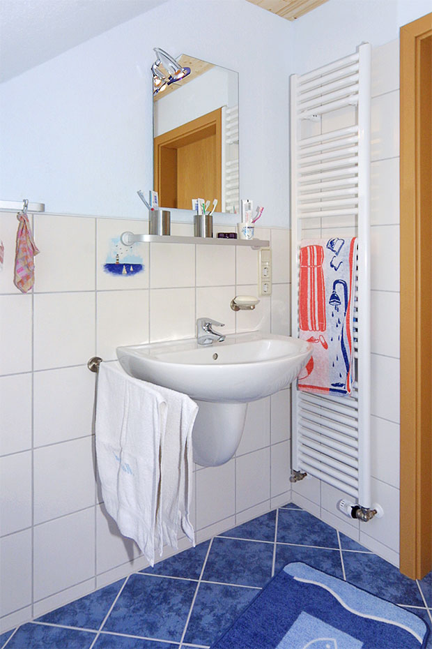 Ferienwohnung „Inselblick“ - Badezimmer