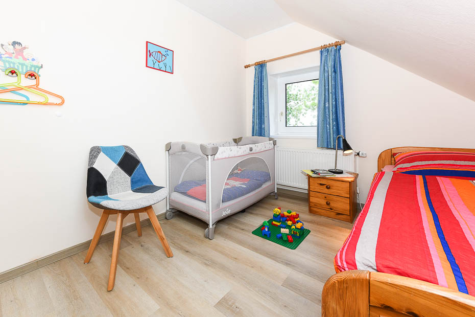 Ferienwohnung „Inselblick“ - Schlafzimmer 2/Kinderzimmer