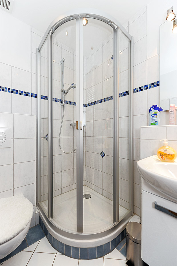 Ferienwohnung „Seediek“ - Badezimmer