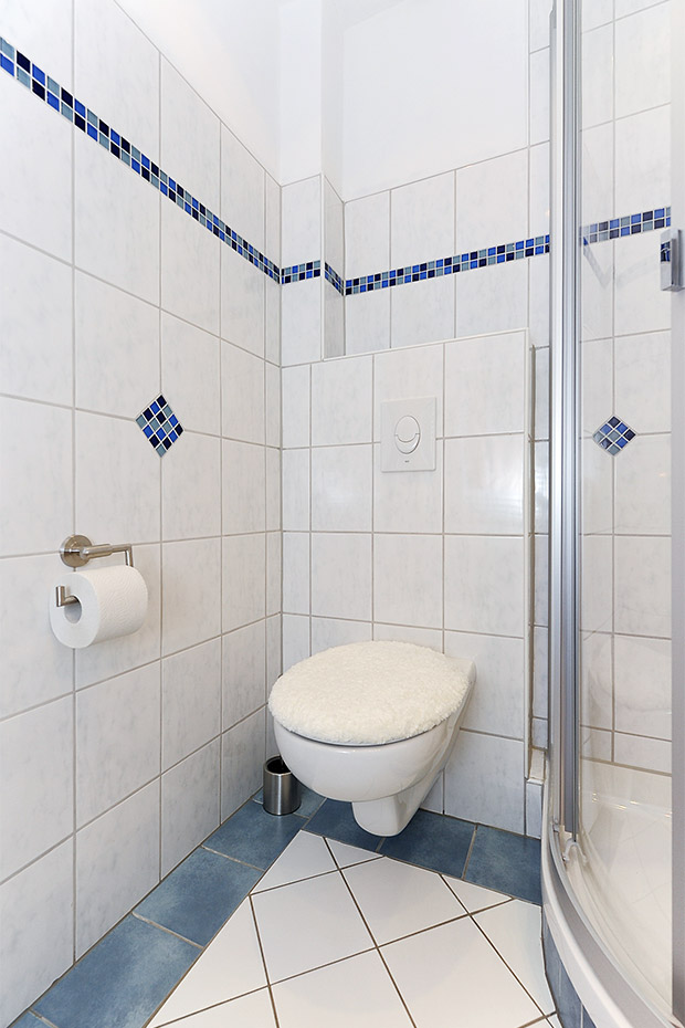 Ferienwohnung „Seediek“ - Badezimmer