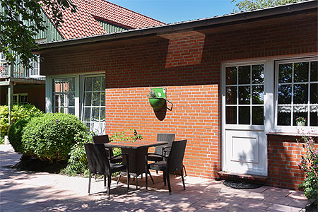 Ferienwohnung „Deich“ - Terrasse