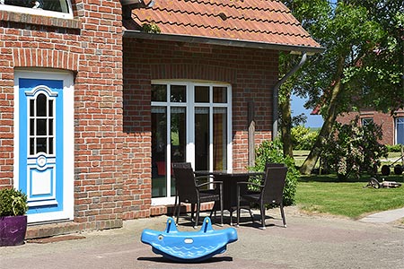 Ferienwohnung „Robbe“ - Terrasse