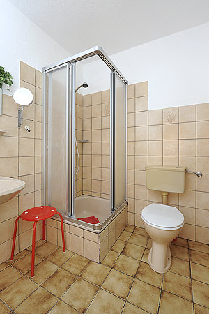 Ferienwohnung „Deich“ - Badezimmer