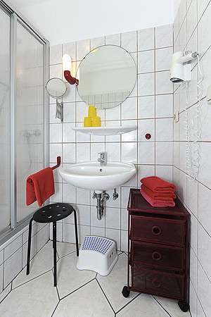 Ferienwohnung „Ebbe“ - Badezimmer