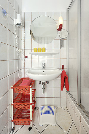 Ferienwohnung „Flut“ - Badezimmer