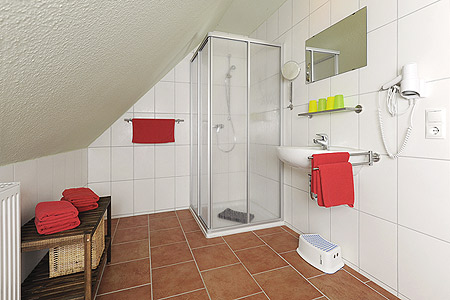 Ferienwohnung „Leuchtturm“ - Badezimmer