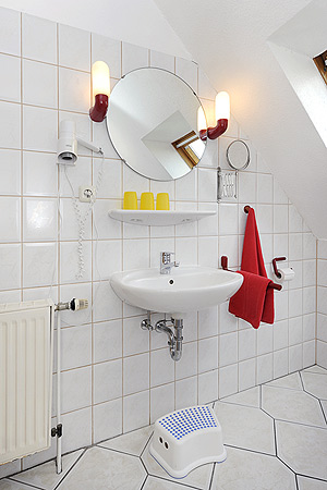 Ferienwohnung „Meer“ - Badezimmer