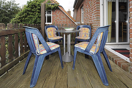 Ferienwohnung „Meer“ - Balkon