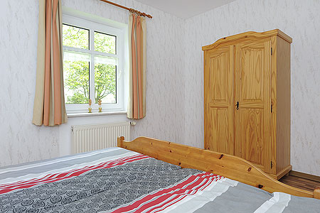 Ferienwohnung „Robbe“ - Schlafzimmer