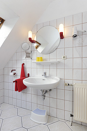 Ferienwohnung „Seehund“ - Badezimmer
