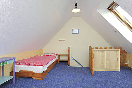 Ferienwohnung „Seehund“ - Schlafzimmer 2/Kinderzimmer