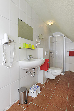 Ferienwohnung „Strand“ - Badezimmer