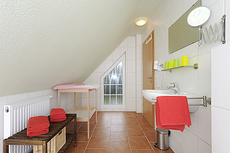 Ferienwohnung „Strand“ - Badezimmer