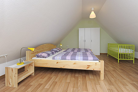 Ferienwohnung „Strand“ - Schlafzimmer