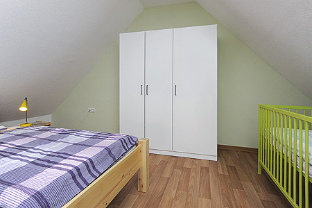 Ferienwohnung „Strand“ - Schlafzimmer