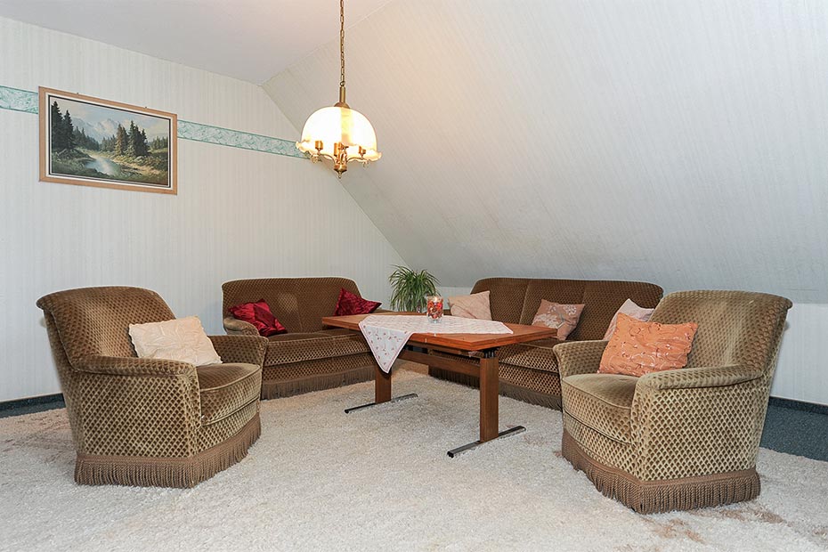 Ferienwohnung - Wohnzimmer