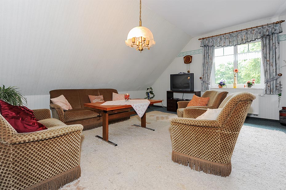Ferienwohnung - Wohnzimmer