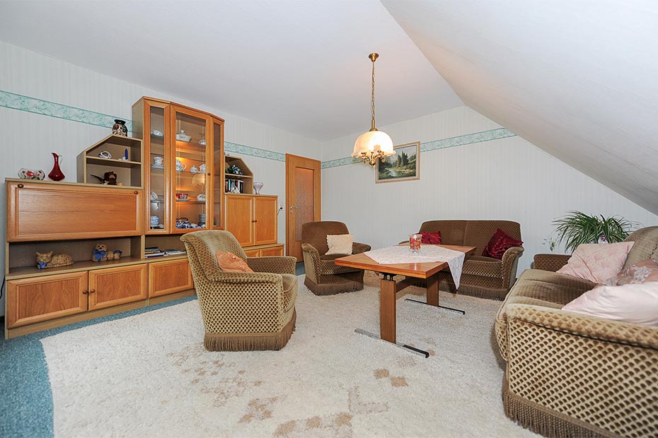 Ferienwohnung - Wohnzimmer