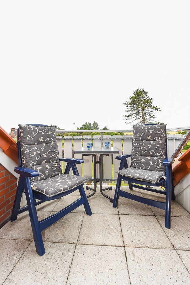 Ferienwohnung „Lee“ - Balkon