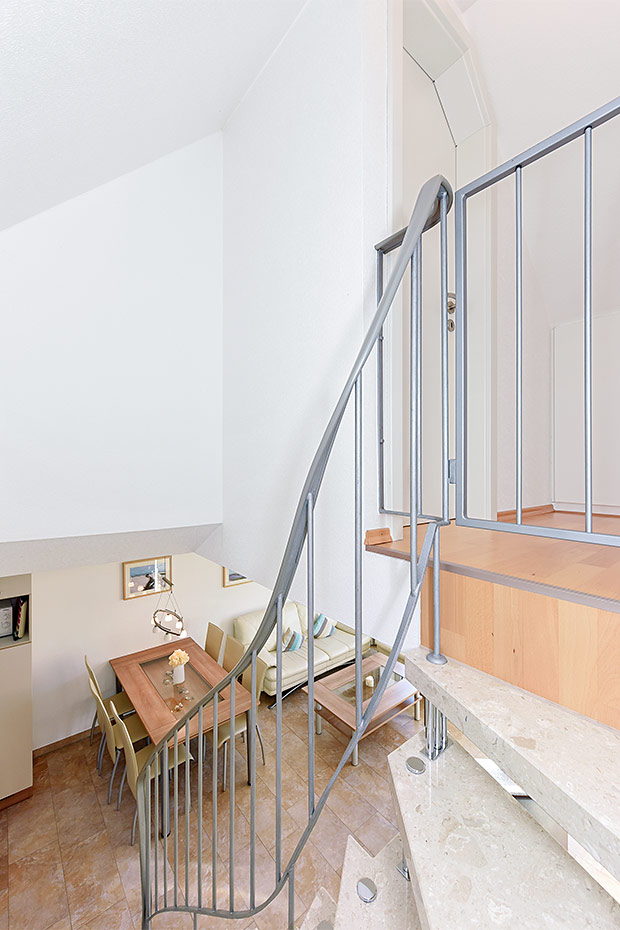 Ferienwohnung „Mittelriff“ - Flur und Treppe