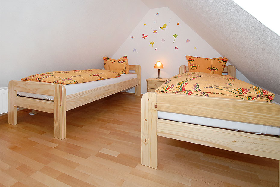 Ferienwohnung „Mittelriff“ - Schlafzimmer 3/Kinderzimmer