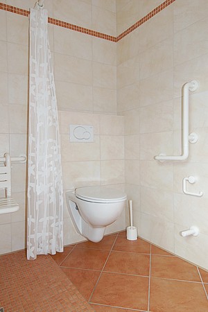 Ferienwohnung „Robbenplate“ - Badezimmer