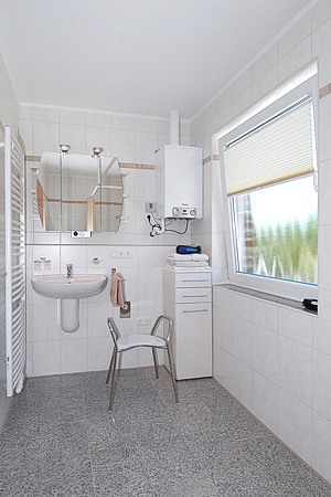 Ferienwohnung „Ruteplate“ - Badezimmer