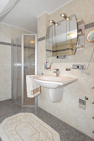 Ferienwohnung „Süderriff“ - Badezimmer