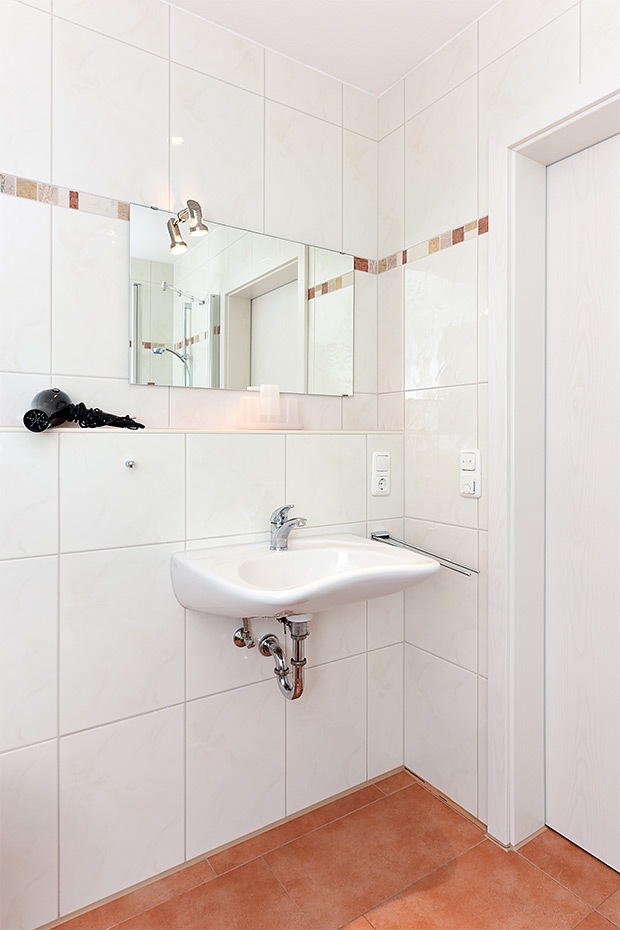 Ferienwohnung „Westerplate“ - Badezimmer