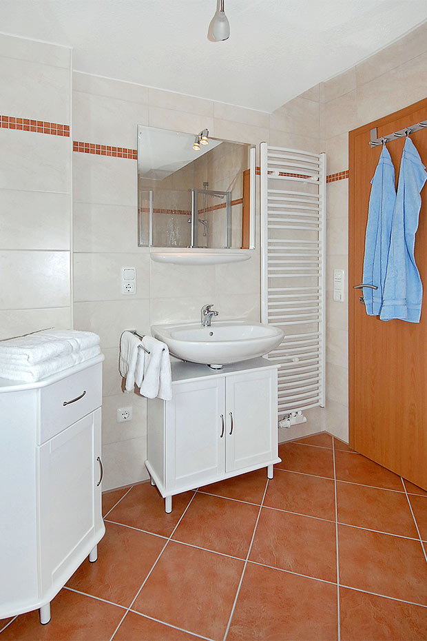 Ferienwohnung „Westerriff“ - Badezimmer