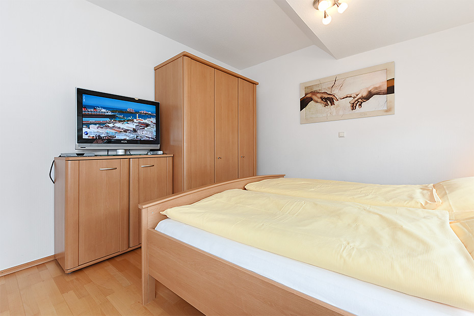 Ferienwohnung „Westerriff“ - Schlafzimmer 1