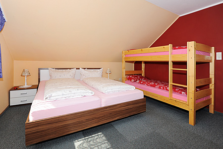 Ferienwohnung 3 - Schlafzimmer