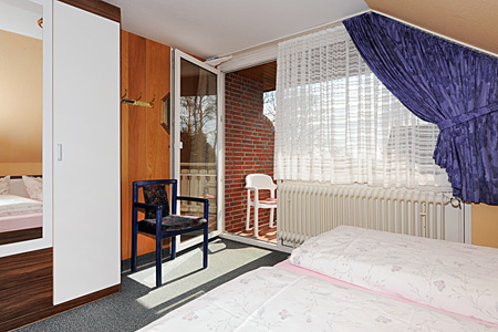 Ferienwohnung 3 - Schlafzimmer