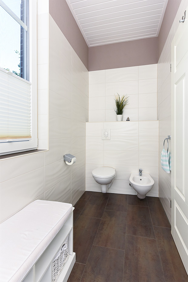 Ferienwohnung „Ebbe“ - Badezimmer