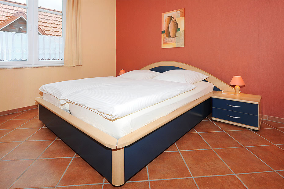 Ferienwohnung „Ebbe“ - Schlafzimmer