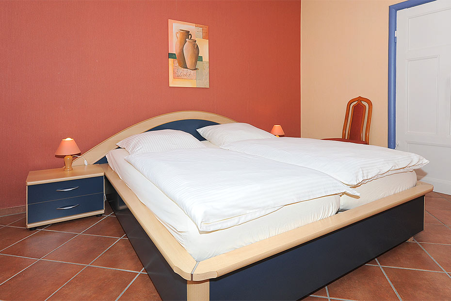 Ferienwohnung „Ebbe“ - Schlafzimmer