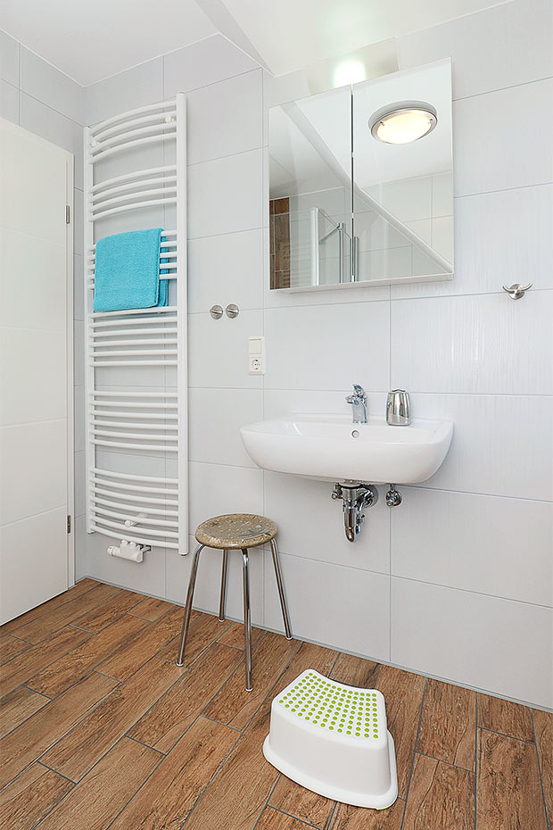 Ferienwohnung „Deichbrise“ - Badezimmer