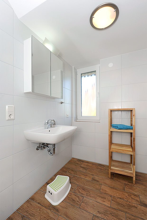 Ferienwohnung „Deichbrise“ - Badezimmer