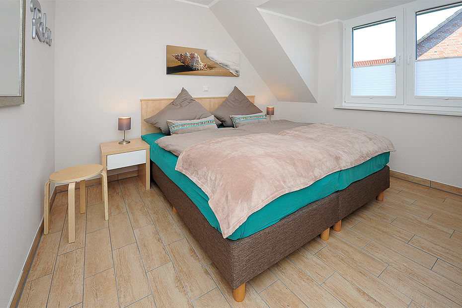 Ferienwohnung „Deichbrise“ - Schlafzimmer