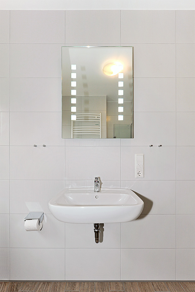 Ferienwohnung „Deichjuwel“ - Badezimmer