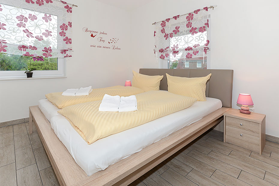 Ferienwohnung „Deichliebe“ - Schlafzimmer
