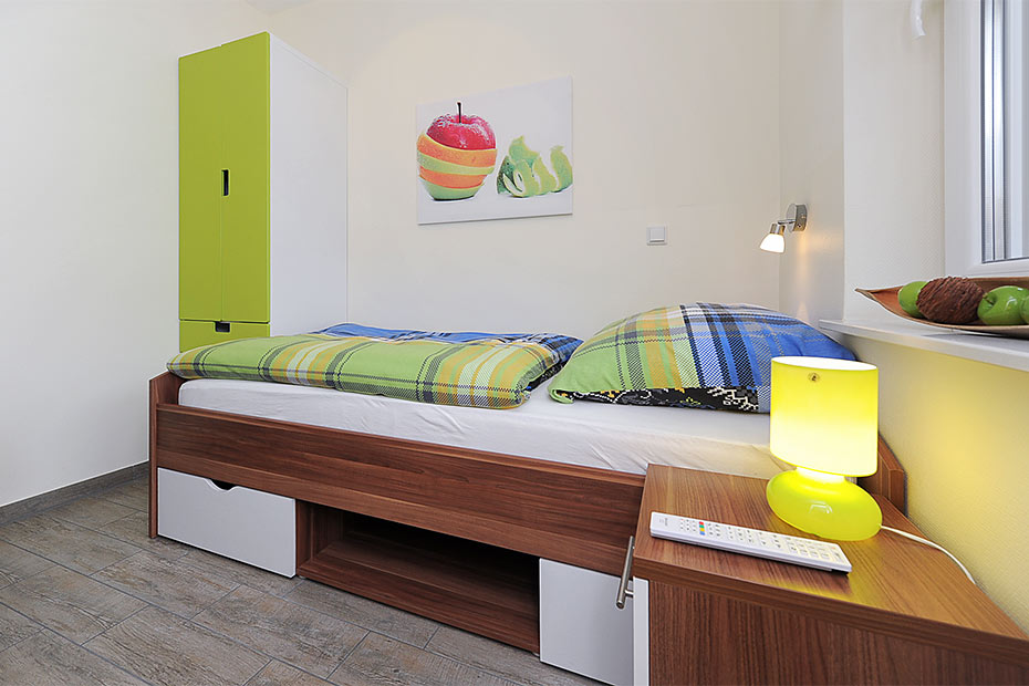 Ferienwohnung „Deichruhe“ - Schlafzimmer 2/Kinderzimmer